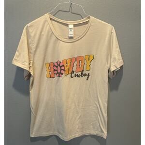 Daisy Rae Howdy Partner Graphic Tee Women’s M